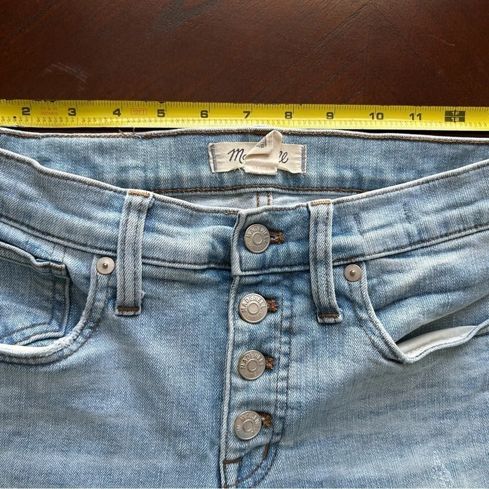 MADEWELL Light Blue Women's Jeans high- rise skinny size 26P